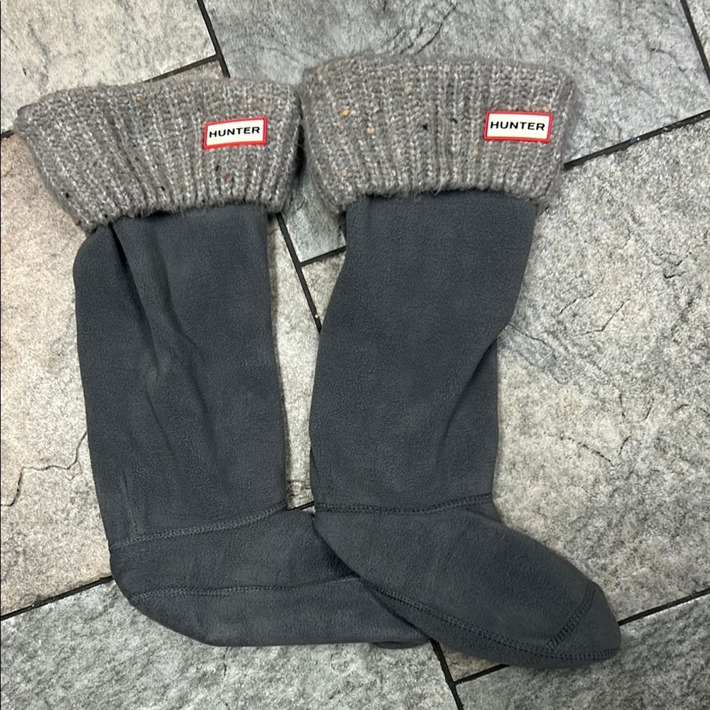Hunter speckled boot socks